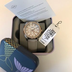 Rose Gold Fossil Watch!! Box & Tag!! Like New!!